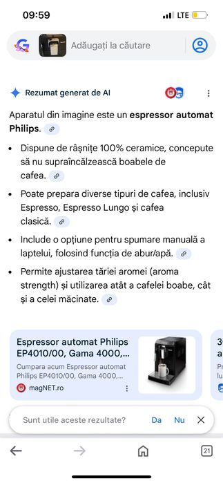 Vand Expresor Automat Philips
