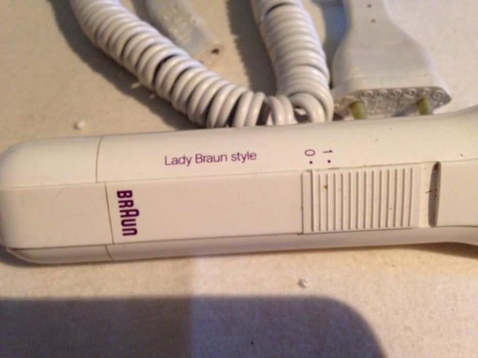 Placa ondulatoare, Epilator Lady Braun Style