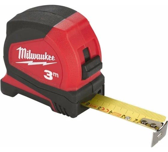 Рулетка 3м/16 Milwaukee Pro