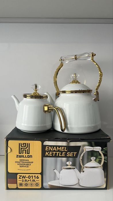 Чайник и заварница
