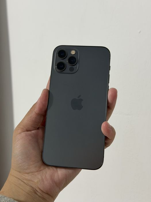 Айфон 12 про темный графит