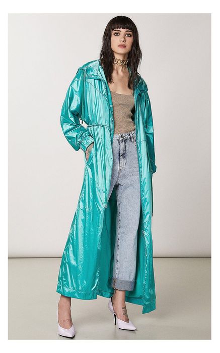 Тренч Patrizia Pepe, размер 38 (от xs-m), ново с етикет!