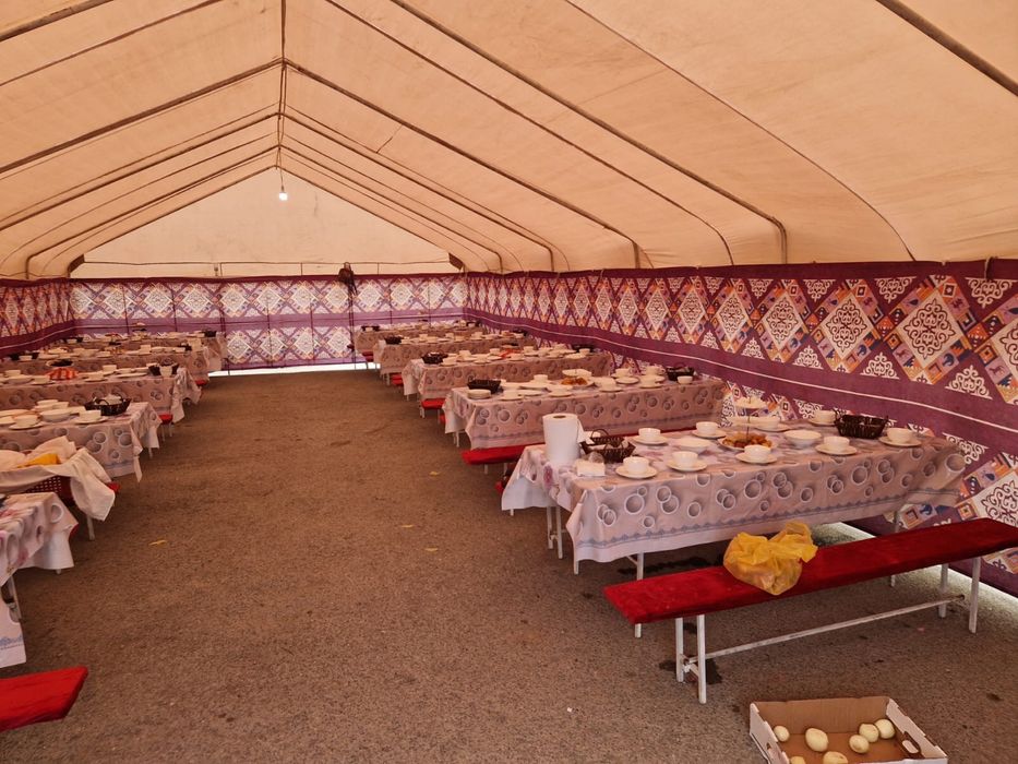 Палатка на 120 человек