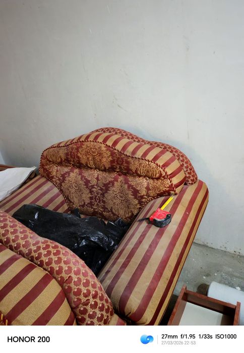 Отдам даром диван+ кресло