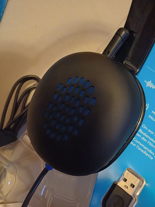 Casti  cu microfon Logitech h540 mufa usb pentru calculator