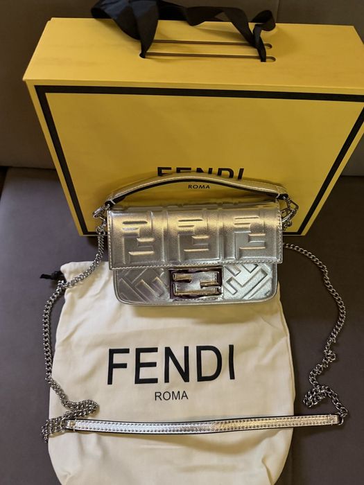 Fendi baguette оригинална чанта