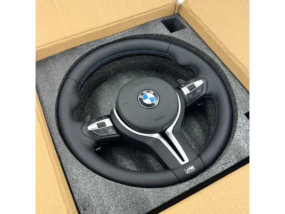 BMW Seria E 1 3 X1 X5 X6 E90 E70 E53 M volan sport cu fire colorate
