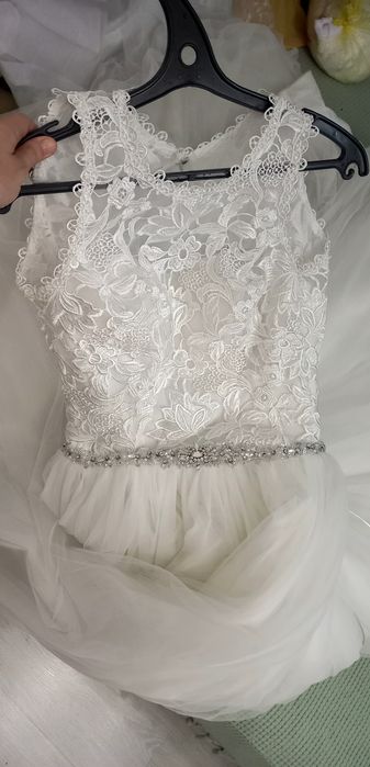 Пышное свадебное платье б/у