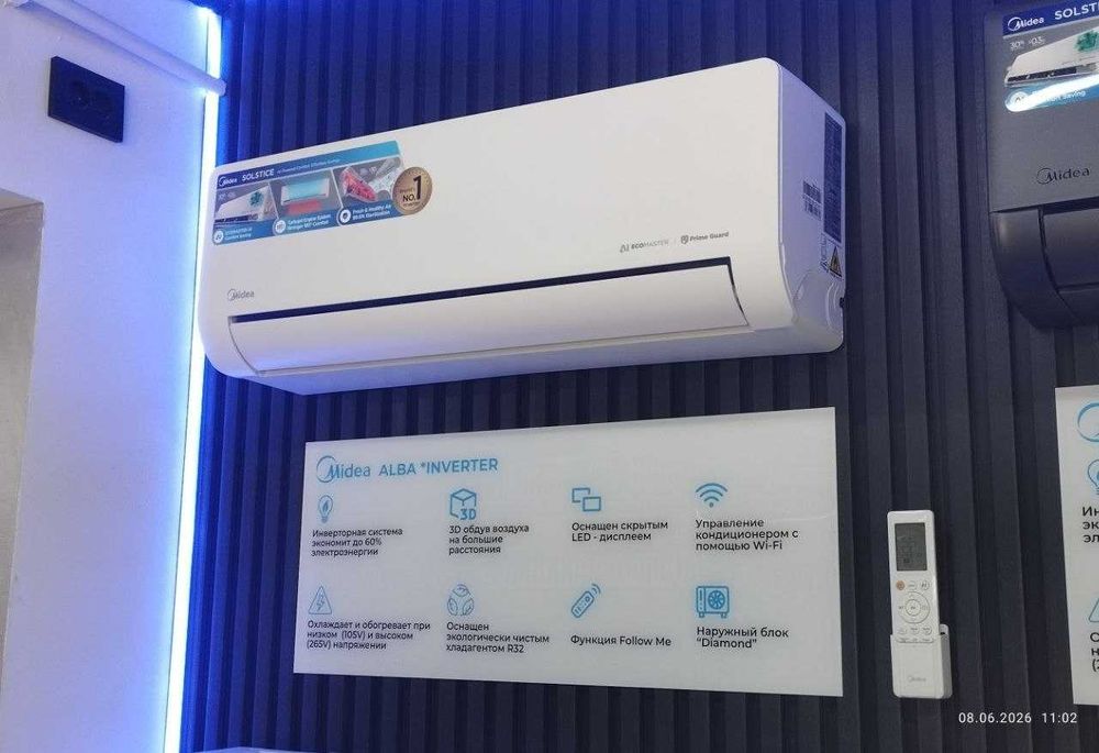 НОВИНКА! Кондиционер MIDEA модель ALBA PRO 09 btu до 27 м2!!