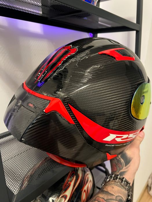 Мото шлем карбоновый оригинал