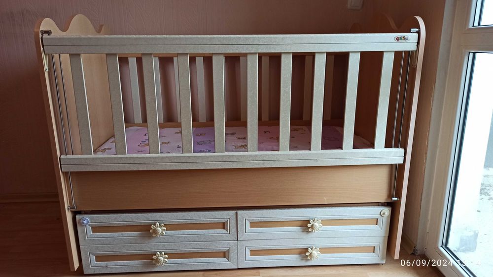 Дървена кошара с подарък матрак