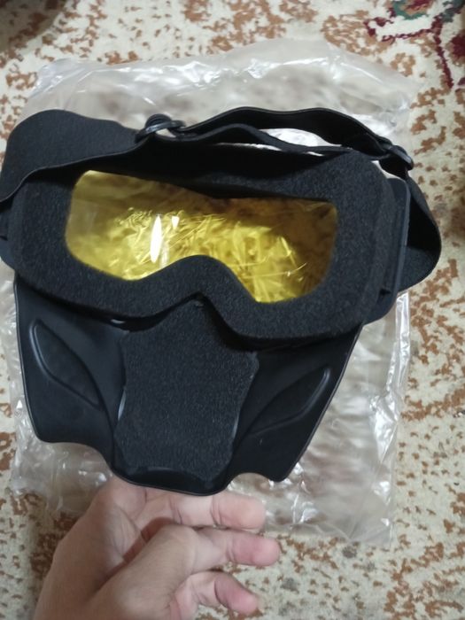 Маска для мотоцикл скутера итд
