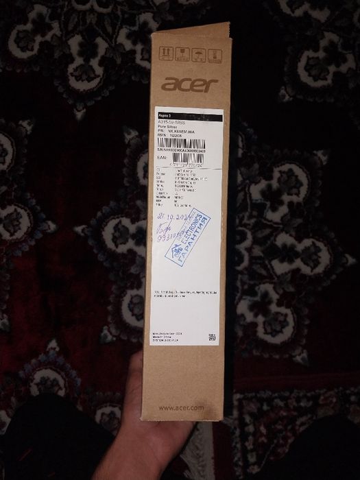 acer intel core i5 Aspire 3 kafolati bilan
