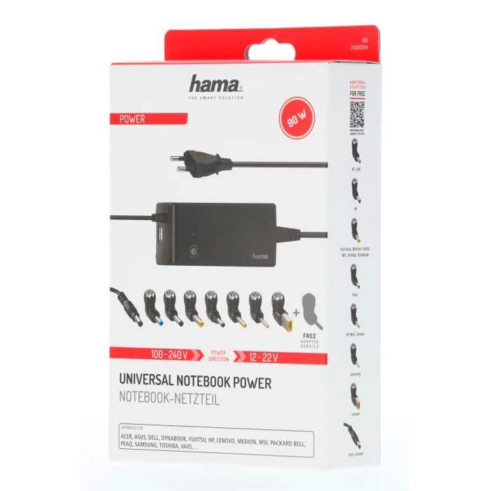 Incarcator laptop Hama 00200003 universal 90W nou sigilat cu Garantie