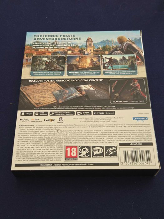 Assassins Creed Black Flag Resynced за Ps5
