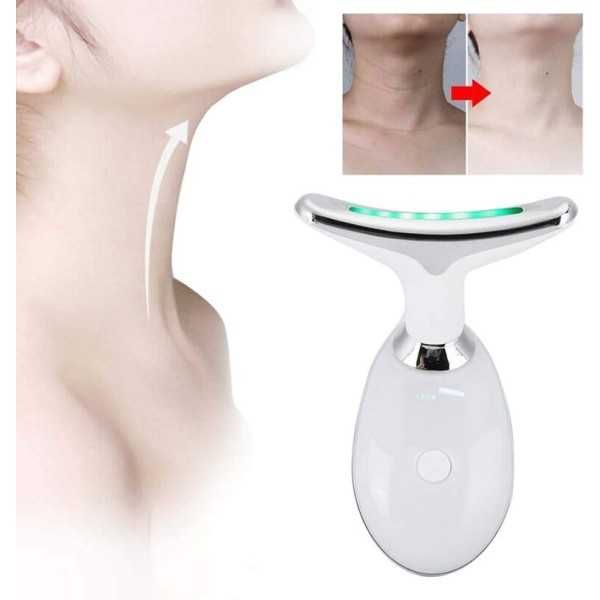 Уред за премахване на бръчки и грижа за зоната на шията, лифтинг,масаж