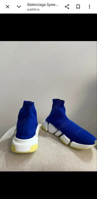 Balenciaga Speed 2.0 Sneaker Albastru
2 900 RON