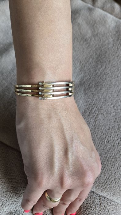 Златна дамска гривна 14,8 грама