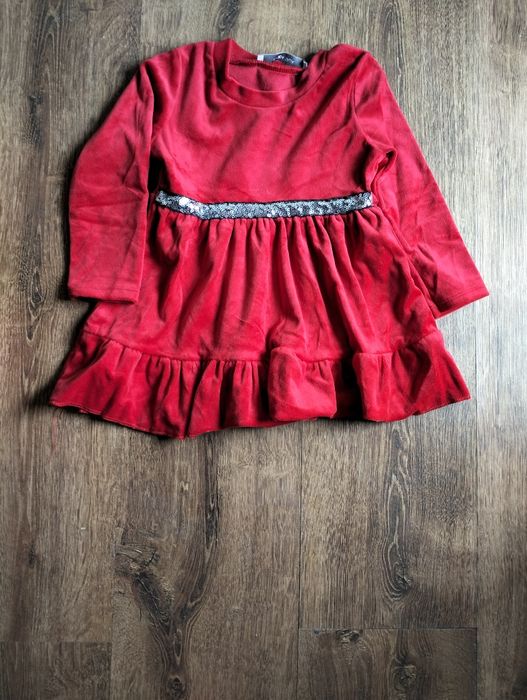 Детска плюшена рокля Paza italia