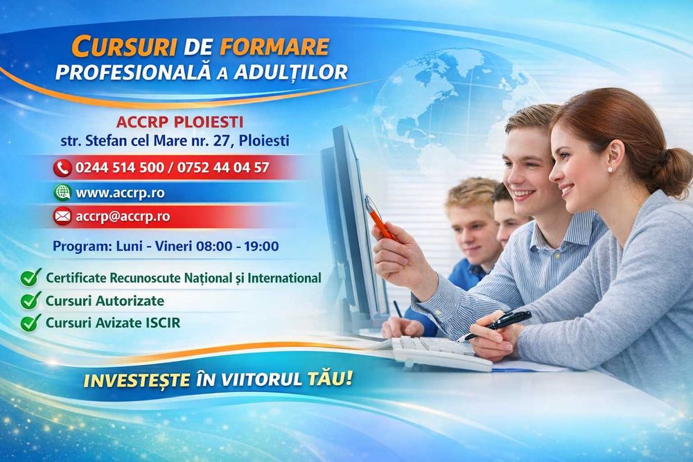 Curs Fochist Clasa A si C – Autorizare ISCIR