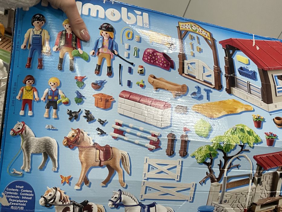 Playmobil,ferma de cai