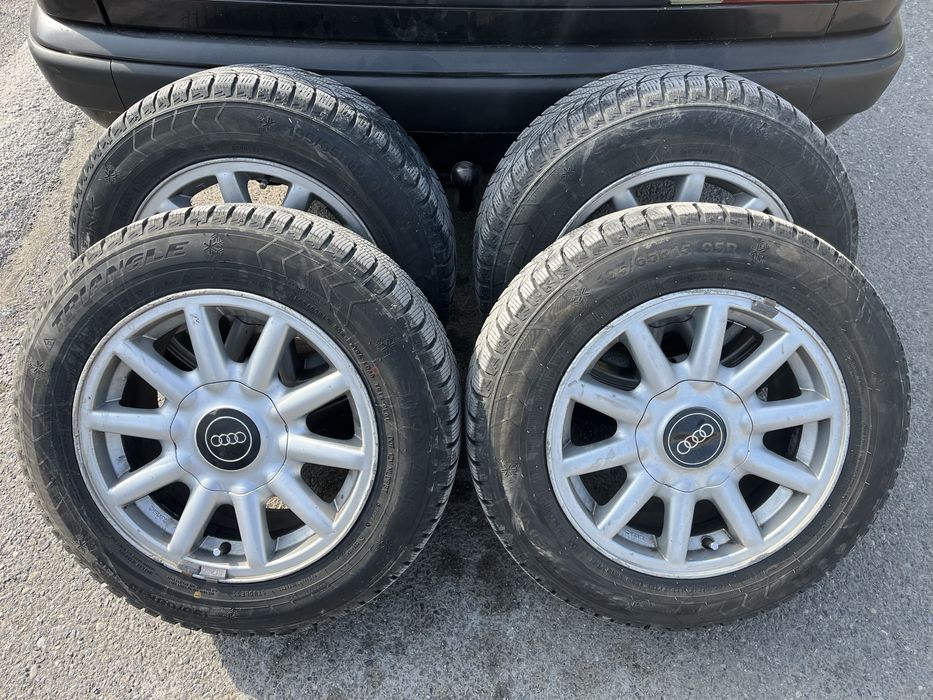 Диски с шинами ауди ромашка