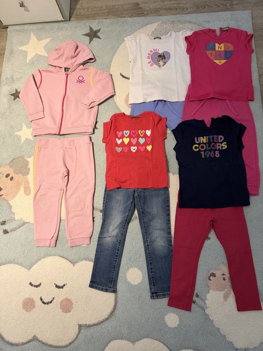 Дрехи Benetton,Guess 3-4-5години