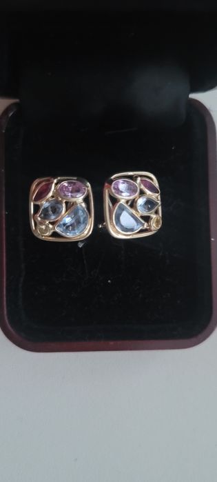 Золотые серёжки 585 проба