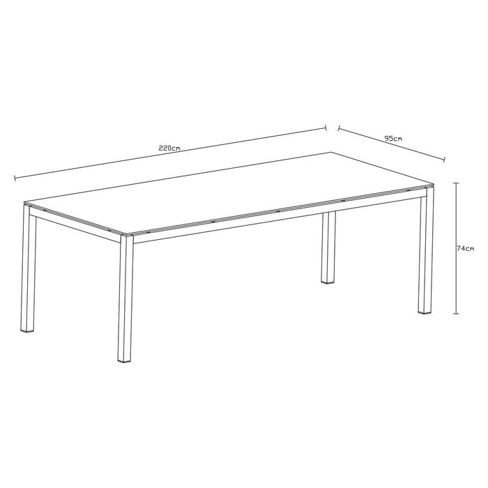 Masă exterior Prosseco