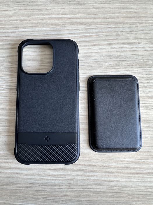 Husa Spigen Rugged Armor MagSafe Iphone 14 PRO + Portofel Magsafe Gratis