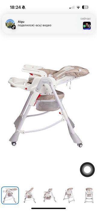 Стульчик для кормления babyton