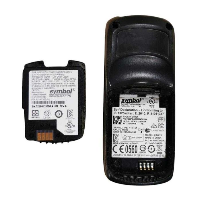 Cititor de coduri de bare Bluetooth fără fir Zebra Symbol CS4070