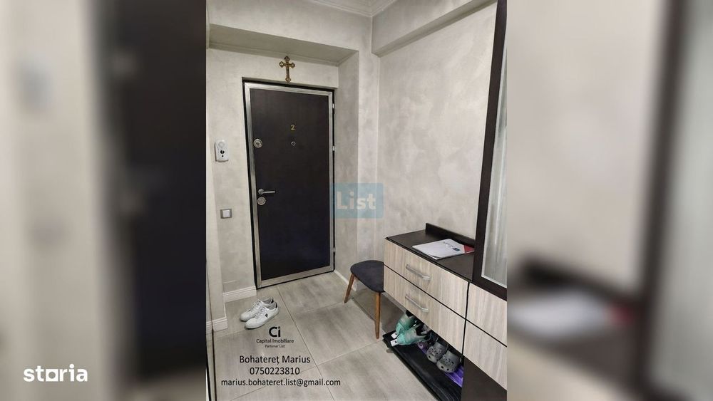 Vânzare apartament 2 camere, spațios și bine compartimentat — fotografia 3