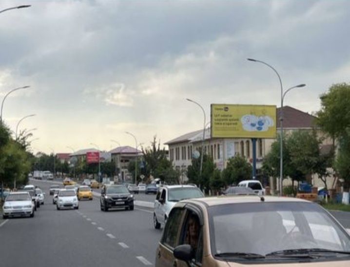 Реклама на билбордах Ташкент. Toshkentda bilbordlarda reklama
