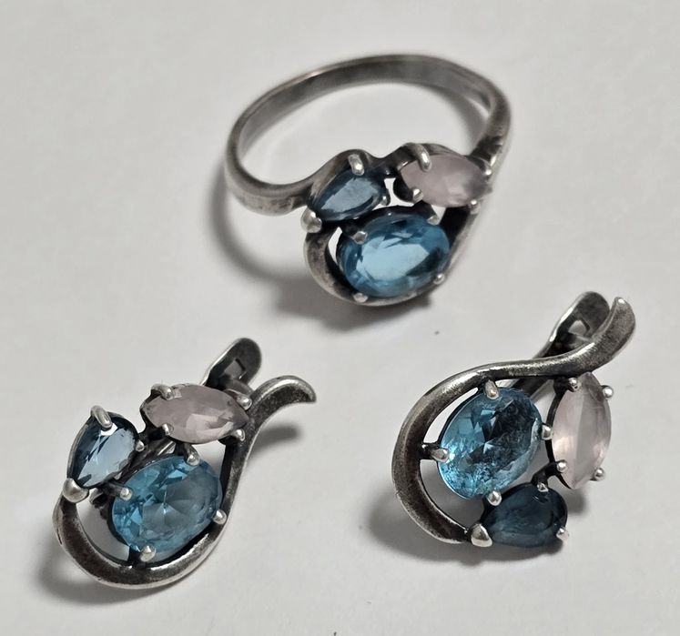 Серебряный комплект