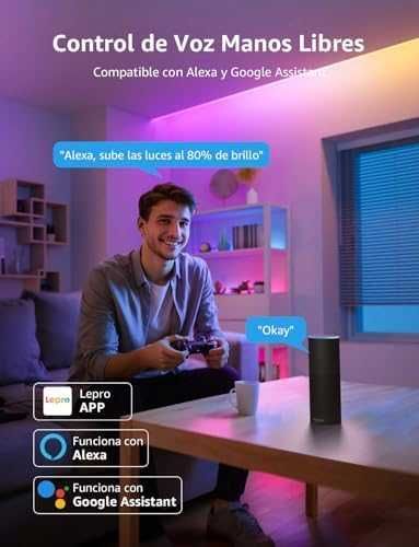 Lepro S1 AI LED лента 30м WiFi Alexa RGB