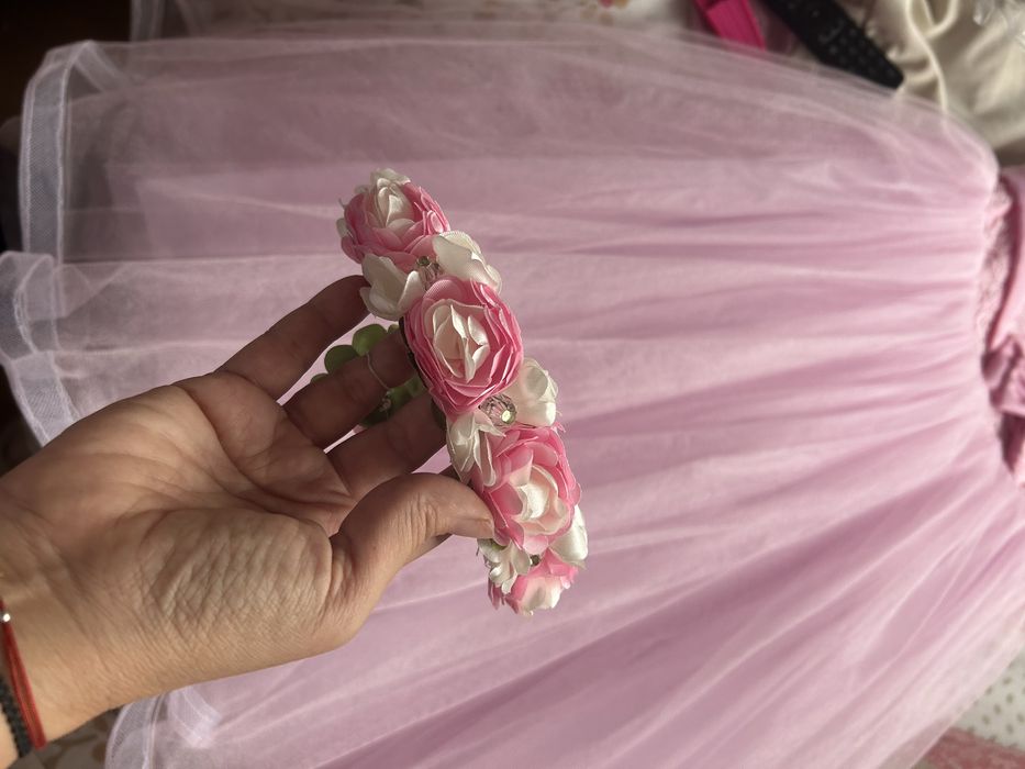 Официална рокля / ръст 140 см