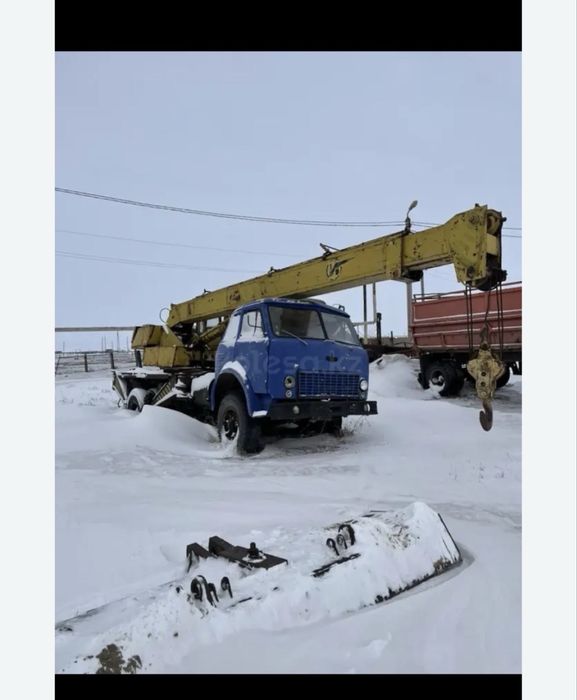 маз кран на разбор