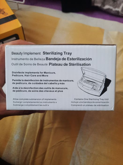 Кутия за дезинфекция на инструменти за нокти