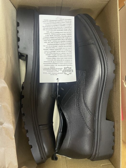 Мъжки кожени обувки Кавалер номер 45