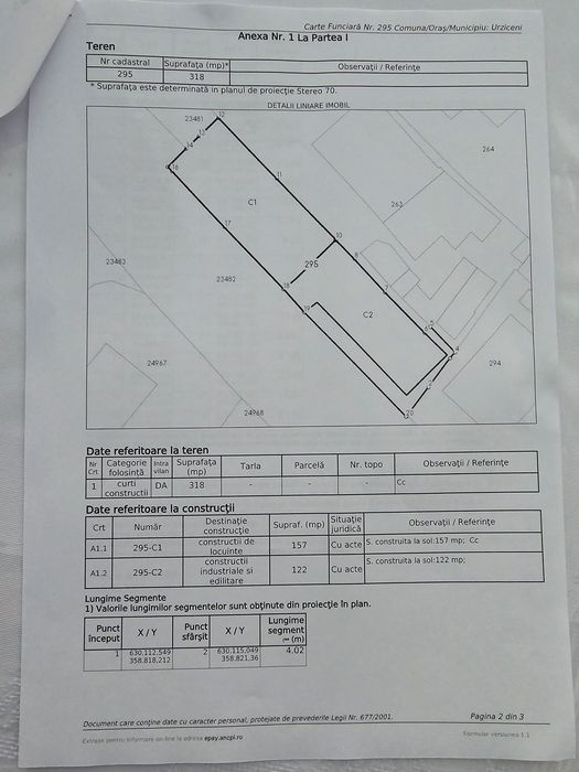 Apartament plus spații comerciale