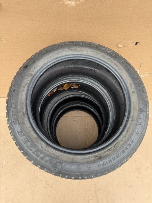 Зимни гуми Dunlop 225/55/17 | 7.5мм