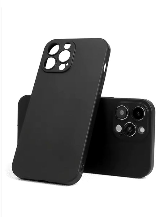 Iphone 12/13/14/15/16E/17/18 MINI PRO MAX Husa Slim Silicon Clara/Neagra