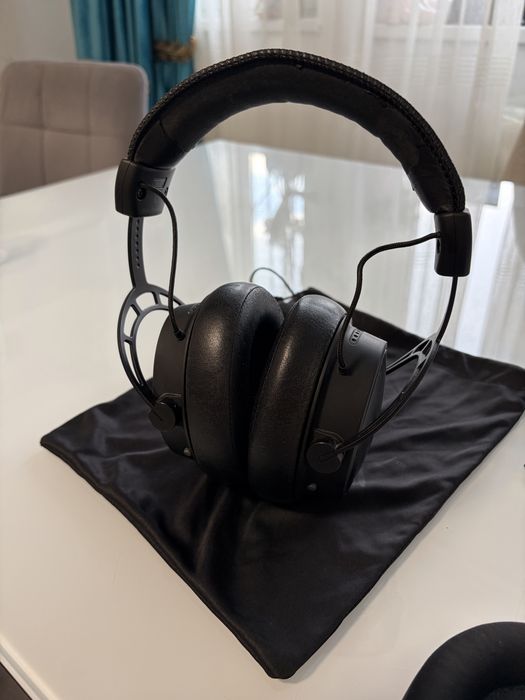 Casti gaming HyperX Cloud Alpha S, USB/jack 3,5mm, surround 7.1 virtual, drivere 50mm Dual Chamber, bass 3 niveluri