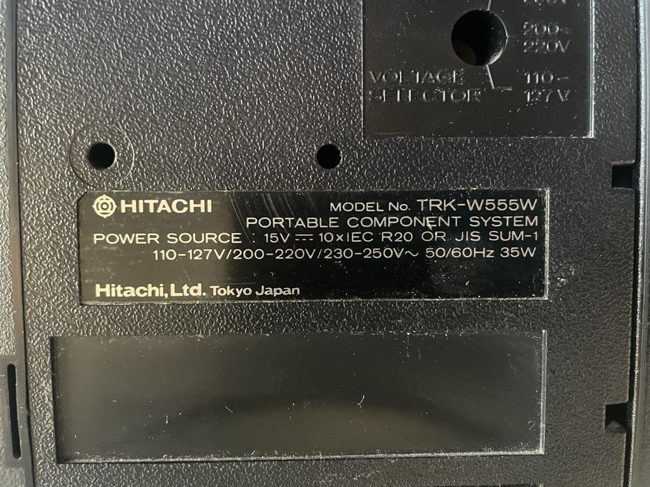 Sanyo M9704L  Hitachi trk w555w
