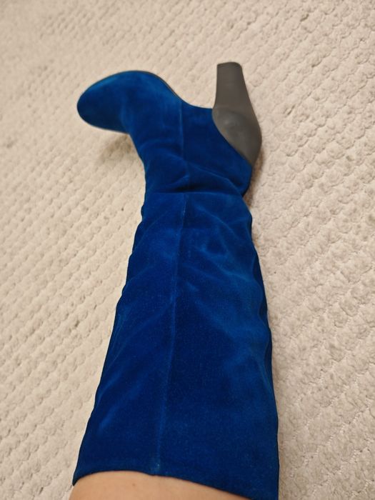 Сапоги замшевые  Geox