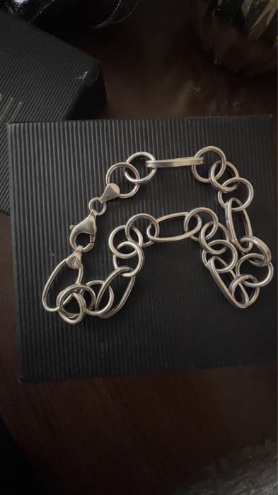 Сребърна гривна