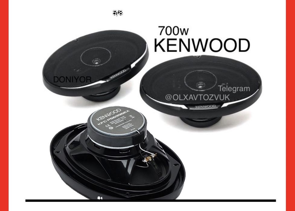 Kenwood kalonka 2ta 700w yangi 4 pishalkali zor