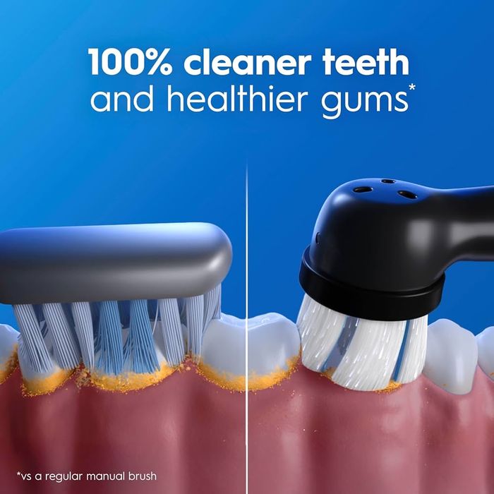 Электрическая зубная щетка Oral-B iO3 Limited Deep Clean, Icy Blue