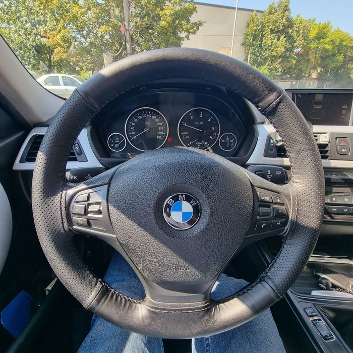 Husa volan din piele naturala